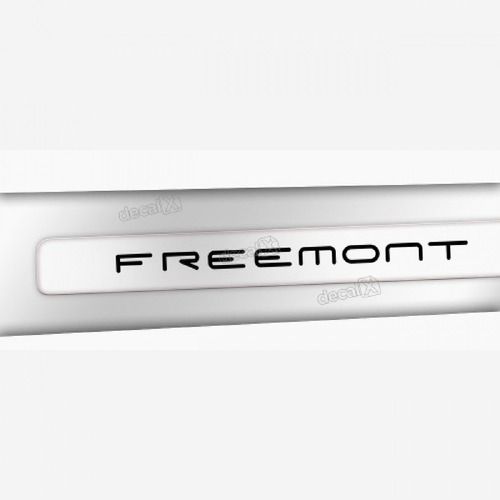 Kit Friso Adesivo Lateral Resinado Fiat Freemont Transparent