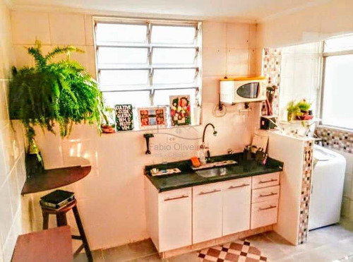 Imagem 20 de 24 de Apartamento Com 2 Dorms, Embaré, Santos - R$ 330 Mil, Cod: 2494 - V2494