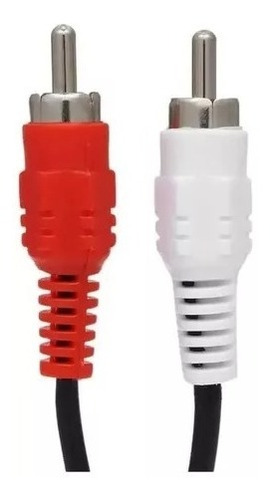 Cable De Audio Hembra 3,5 A 2 Plug (blanco Rojo)