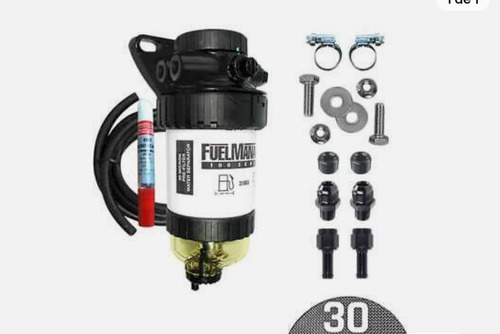 Kit Completo Filtro Decantador Diesel Fuel Manager 35014 