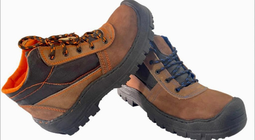 Imagen 1 de 1 de Bota De Seguridad Supervisor 100% Cuero Tienda 36 Al 44
