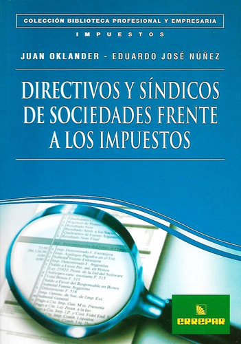 Directivos Y Síndicos De Sociedades Frente A Los Imp Errepar