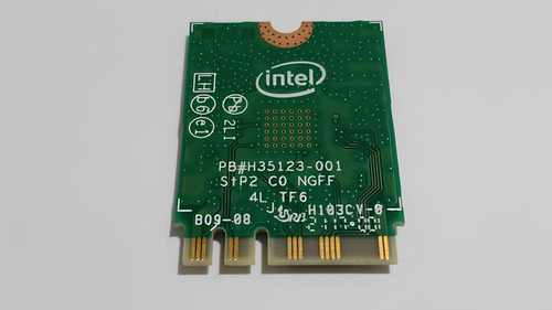 Placa Wireless Intel 3165ngw *rosario* (Usado)