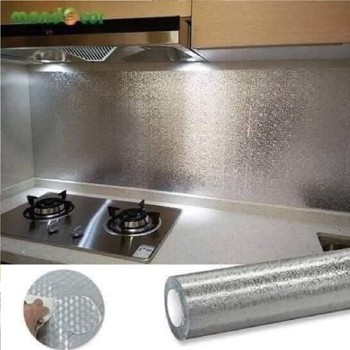Imagem 2 de 9 de 2 Papel Adesivo Lavável Forrar Fogão Cozinha Armário Gaveta