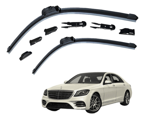 2 Plumas Limpiaparabrisas Brx P/mercedes Benz S450 2019