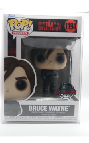Funko Pop! The Batman Bruce Wayne (batsuit) #1194 Special Ed (Usado)