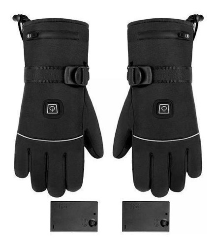 2 Guantes Eléctricos Con Pantalla Táctil, Guantes Térmicos Y