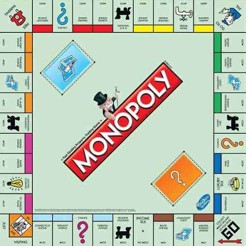 Monopoly Clásico Original Hasbro Juego Familiar Tolken 