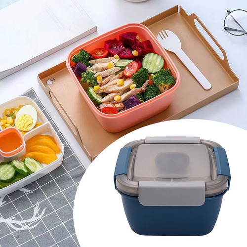 Contenedor De Ensalada, Lata Para Acampar, Utensilios De