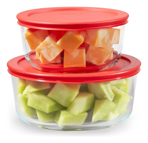 Pyrex Simply Store Juego De 6 Piezas Rectangulares