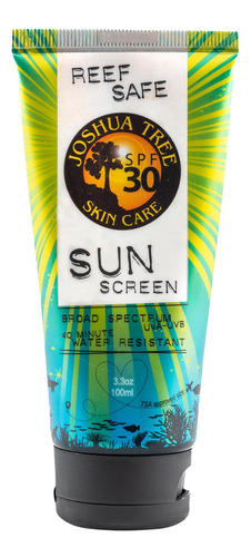 Joshua Tree Spf 30 Reef Safe Locion De Proteccion Solar Orga