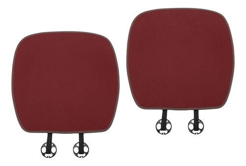 Protectores De Asiento De Coche 2 Cojines Delanteros Rojo