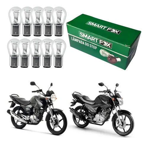 Kit 10 Unidades Lâmpada Do Freio Stop P21/5w Cristal | MercadoLivre