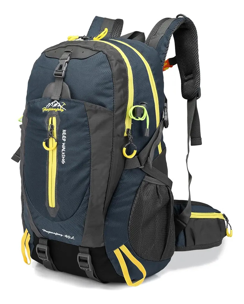 Mochila De Viaje De 40 L Para Acampar, Senderismo, Portátil