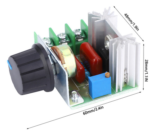 Módulo De Control De Velocidad De Motor Ac Eléctrico Industr