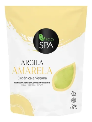 Argila Verde, Preta, Branca, Rosa, Amarela, Cinza E Outras. Tipo De Pele Argila Cinza 100g