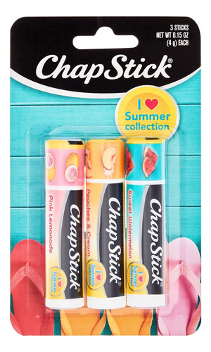 Chapstick Summer Collection Balsamo Labial Pack