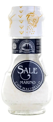 Sal Marina Con Molinillo Drogheria 90gr. Italia