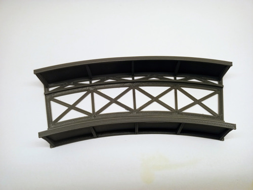 Puente Curvo Via 5100 Y Via C Marklin Trenes Ferromodel 3d.