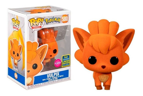 Funko Pop Pokémon Vulpix Flocked Exclusivo 2020