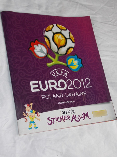 Álbum De Figurinhas Uefa Euro 2012 Poland Ukraine Vazio