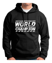 Comprar Buzo Canguro Formula 1 Michael Schumacher Títulos Campeon