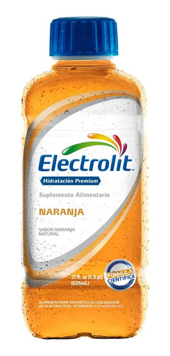 Electrolit Bebida Hidratante Naranja 625ml