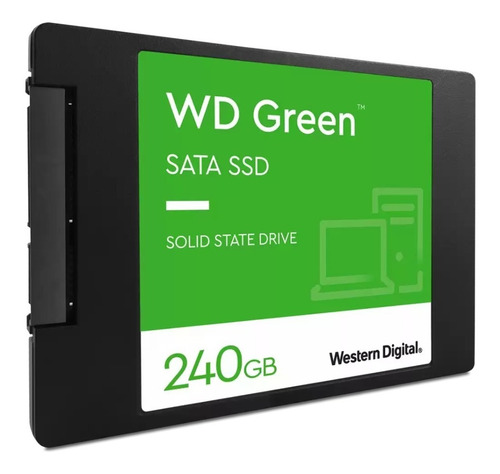 Imagen 3 de 3 de Disco Duro Estado Solido Wester Digital 240 Gb 2.5 Ssd