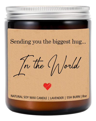 Vela Texto Ingl «sending You The Biggest Hug In World» Of