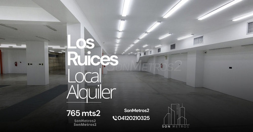 Local Alquiler Los Ruices 765 Mts2 Sonmetros2