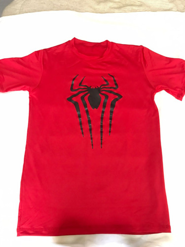 Camisetas De Compresión, Versión Spiderman, Para Deportes.