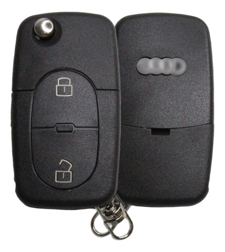 Chave Canivete Carcaça Audi A2 A3 A4 1999 A 2006 2 Botoes 