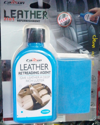 Renovador Liquido Cuero Auto Vehiculo Zapato Envio Gratis