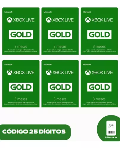 Xbox Game Pass Ultimate Codigo 25 Digitos 1 Mês - Assinaturas E