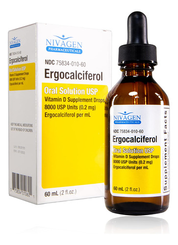 Vitamina D Suplemento Gotas (60 Ml)