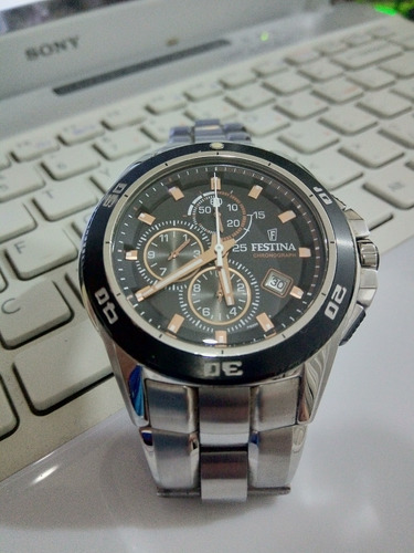 Reloj De Pulsera Marca Festina Original, Poco Uso