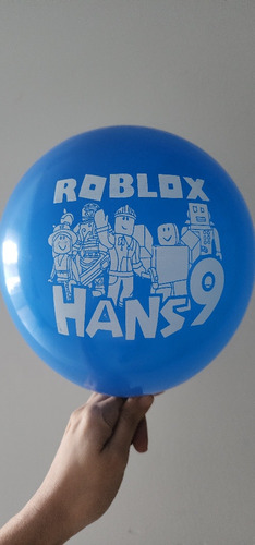 Globos Estampados Personalizados De Roblox