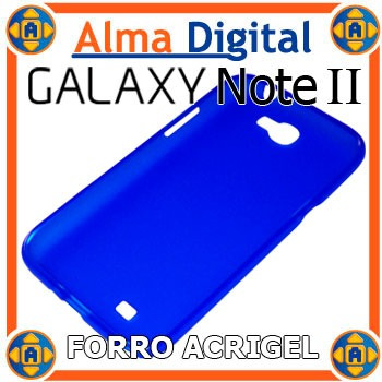 Imagen 3 de 4 de Forro Acrigel Samsung Note2 7100 Celular Estuche Manguera Ii
