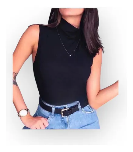 Remeras de cuello alto hotsell