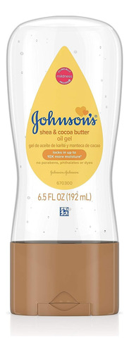 Óleo De Bebê Em Gel Hidratante Johnson's Com Manteiga De Kar