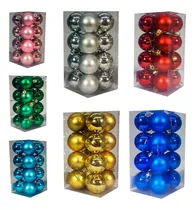Comprar Adornos Navideños Set Bolas De Navidad 5cm X16 Unidades