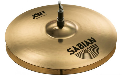 Platillo Sabian Xsr Hi Hat 14 Pulgadas Brilliant Xsr1402b