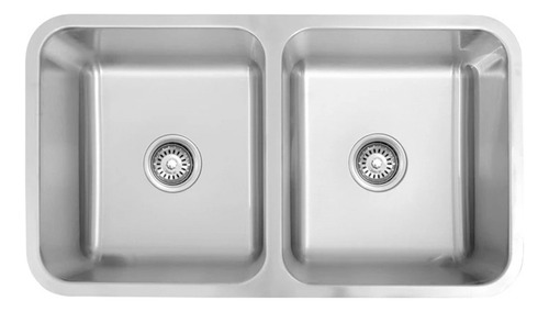Cuba Dupla Gourmet 76x43 Cm Inox 304 Completa Com Acessórios