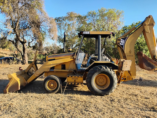 Retroexcavadora Caterpillar 416b 1996