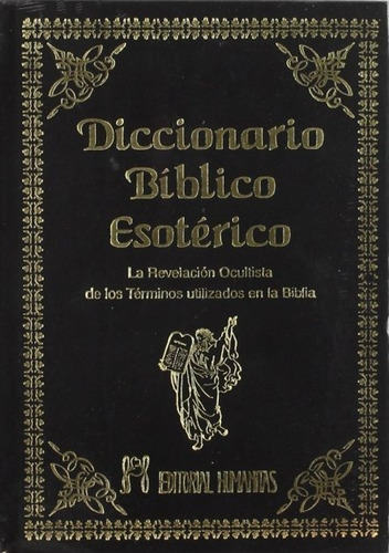 Diccionario Biblico (t) Esoterico