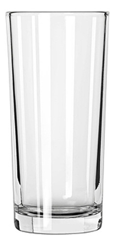 Set X12 Vaso Alto Durax Lunita De Vidrio 270 Cc Color Transparente
