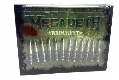 Megadeth-warchest Box Set-4 Cds 1 Dvd