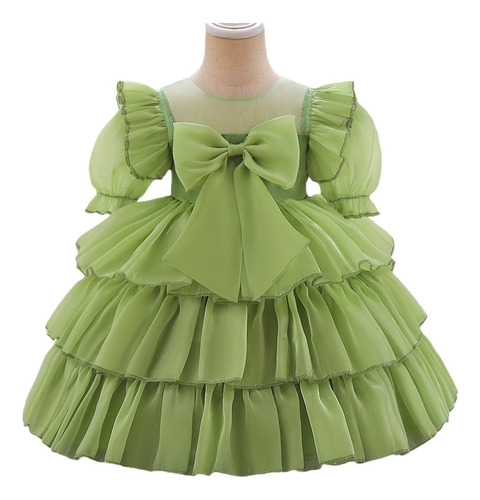 Vestido De Princesa De Cumpleaños, Vestido De Pastel De Bebé