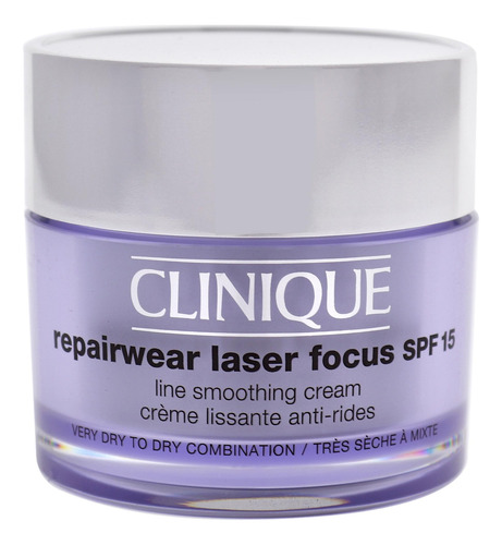 Crema Clinique Para Ropa Reparadora Laser Focus Spf 15 50 Ml