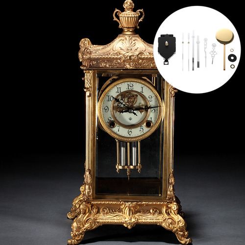 Reloj De Péndulo Con Movimiento Metálico